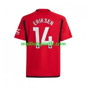 Maillot de Foot Manchester United Eriksen 14 Domicile 2023/24